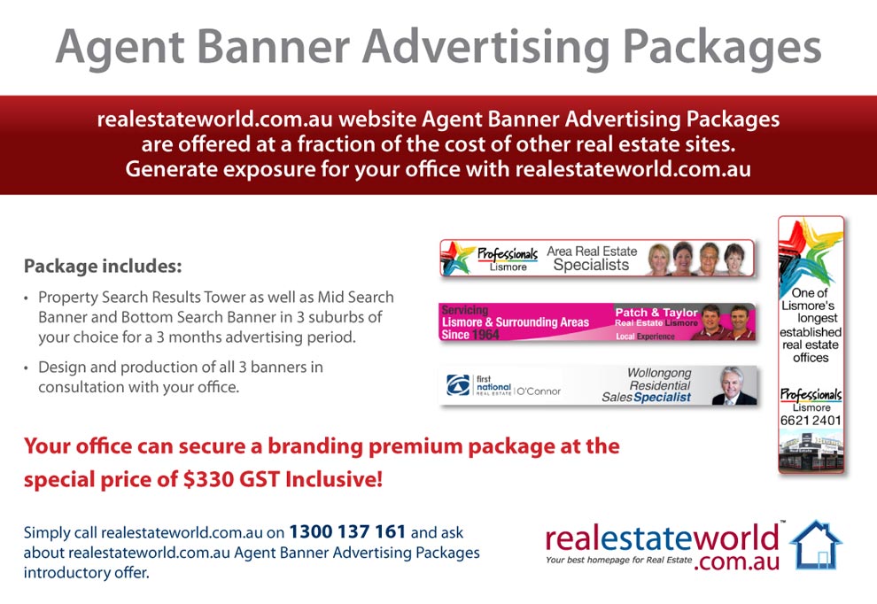Agent Banner Advertising Packages